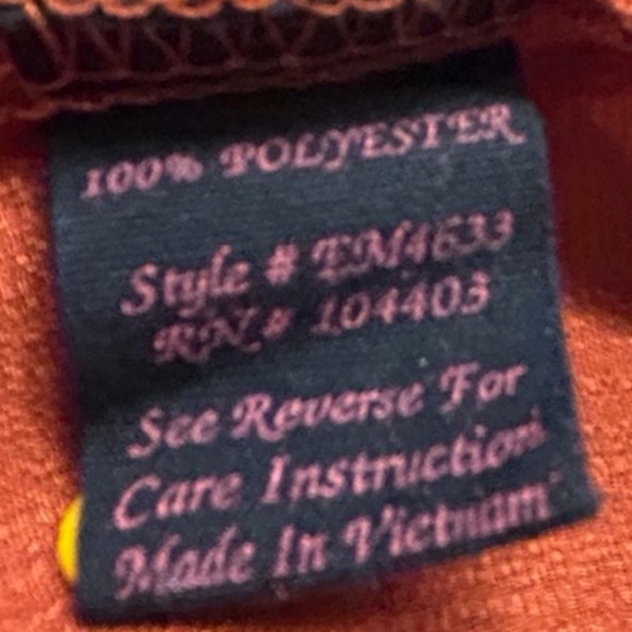 E (Hanger) M Women's Rust Colored Tank Top Size Small - Picture 6 of 9